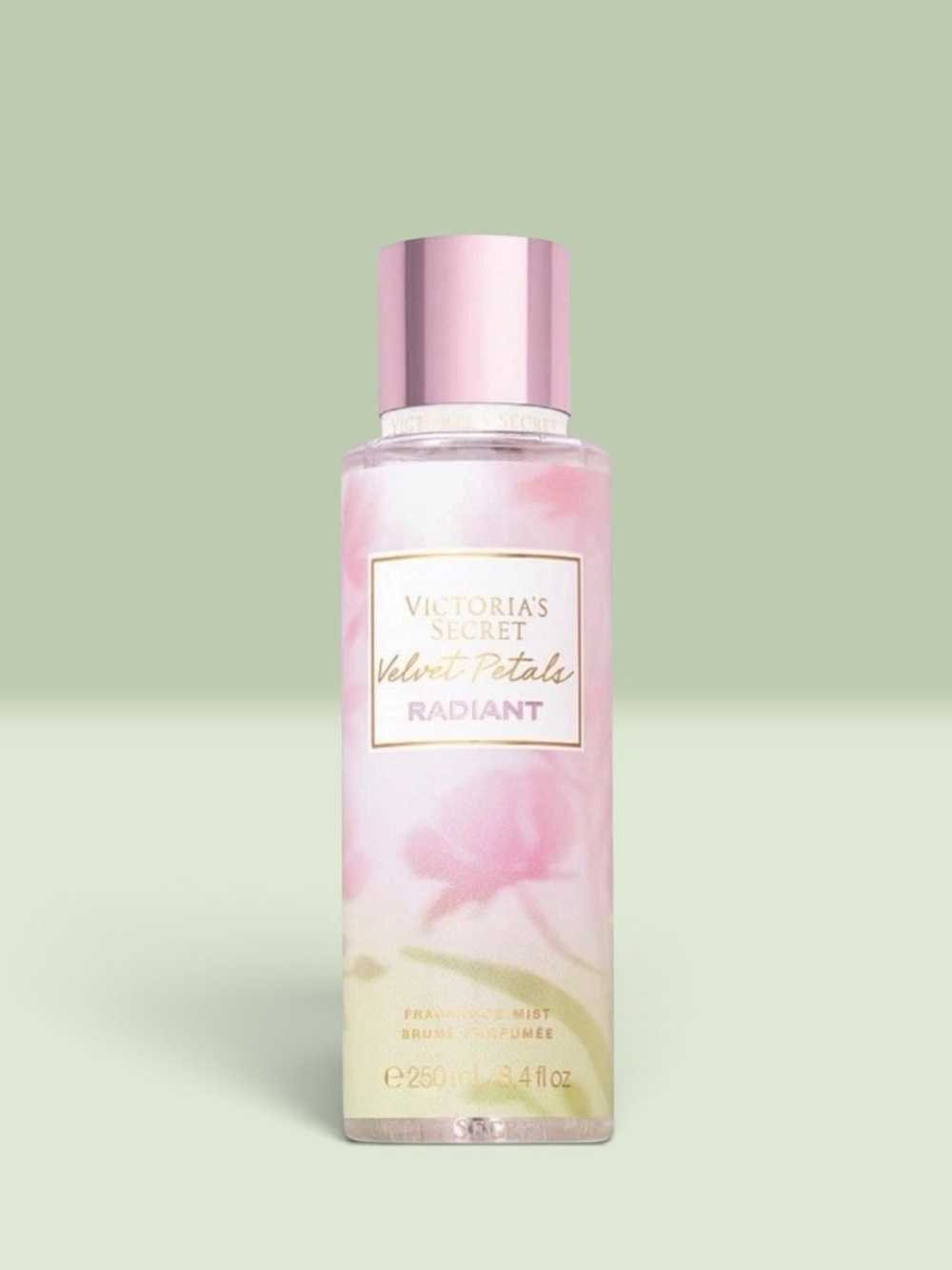 Victoria's Secret VELVET PETALS RADIANT Fragrance Mist ~ 8.4 fl.oz.